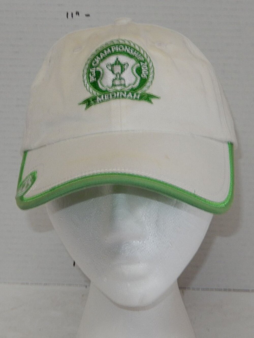 2006 Golf PGA Championship Medinah Adjustable Hat Cap Green White